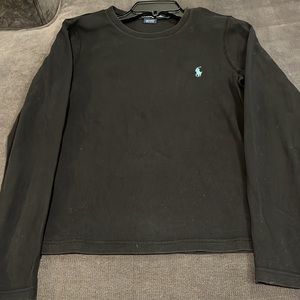 Ralph Lauren Sport Black Long sleeve T-shirt size L gently worn
